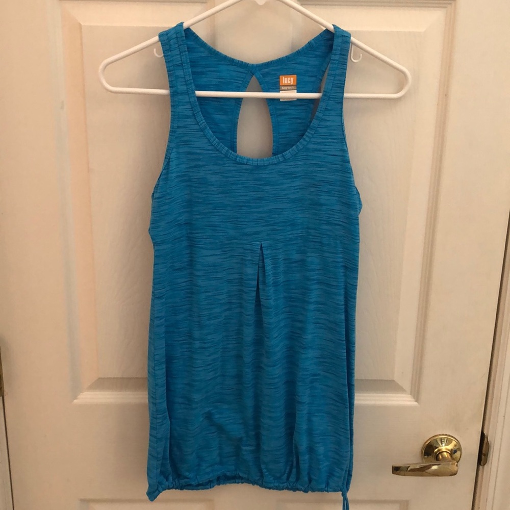 Lucy Athletic Workout Top Sz Small Petite